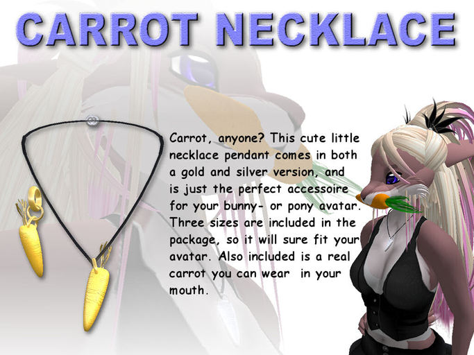 Carrot Necklace
