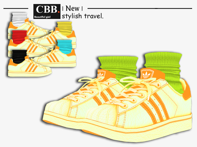 CBB-Sock shoe-Yellow