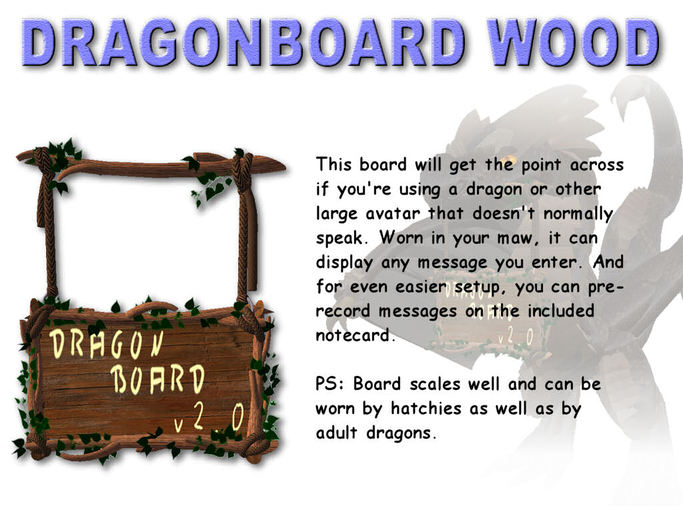 DragonBoard Wood