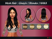 Mesh Hair: Ginayis. [ BLONDES ] NAKA