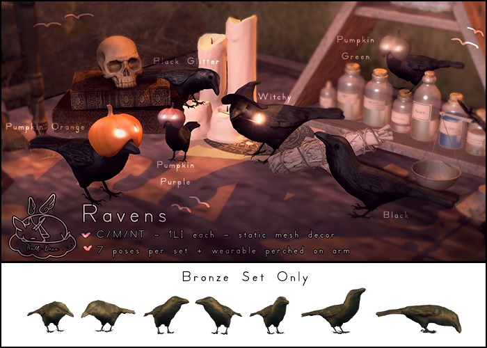 +Half-Deer+ Raven [FATPACK]