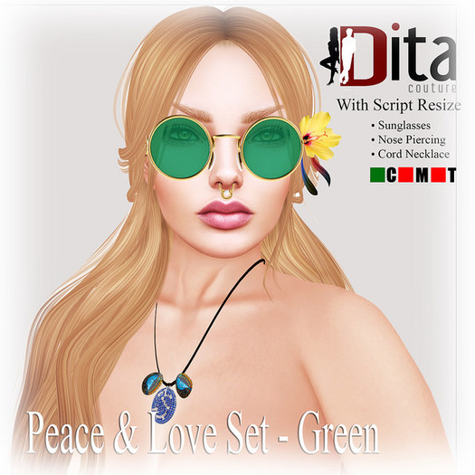 :::DC::: Peace & Love Set - Green