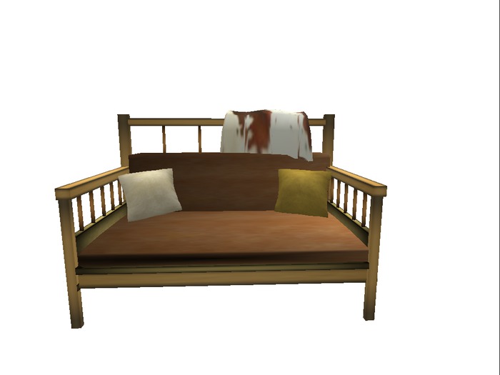 Mesh Shabby Chic Sofa Full Perms