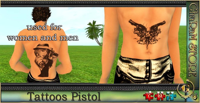 Pistol-tattoos Bag