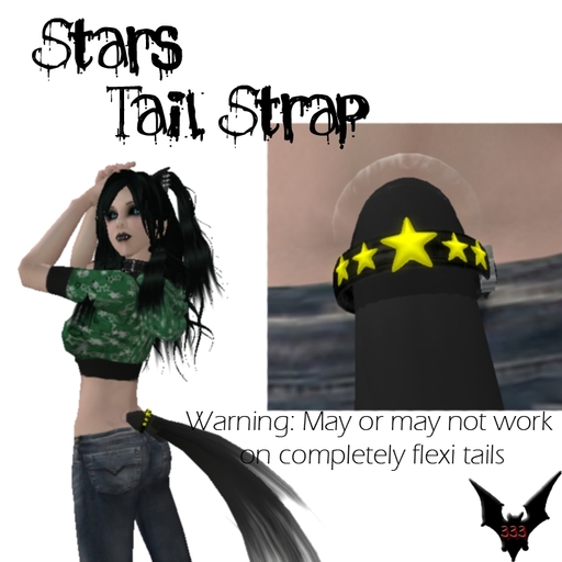 Half Evil Stars Tail Strap- ACCESSORY