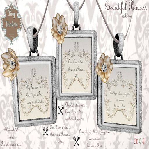 {T.T}Beautiful Princess necklaces HUD Auto-unpacker