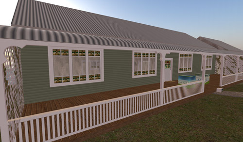 Queenslander Large Australian Homestead
