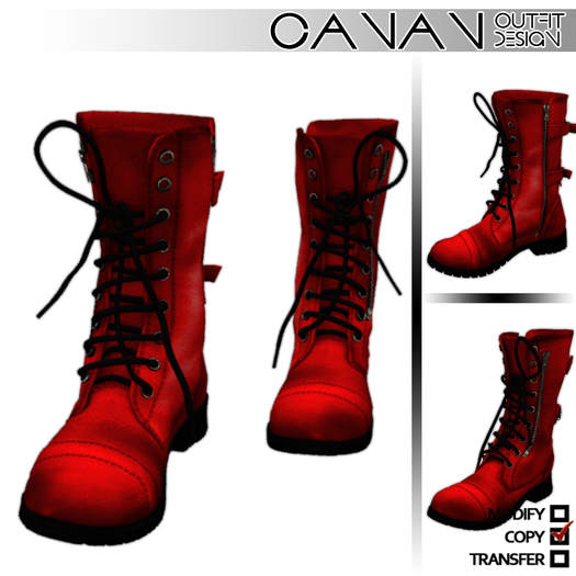 CANAN - Boot's Female  Red