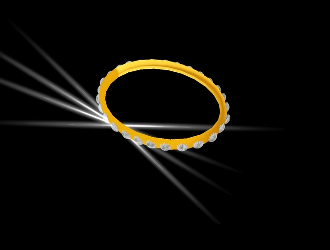 Gold Tiny Prim Dimond Bracelet