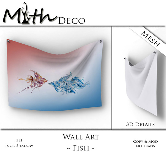 Myth - Wall Art - Fish