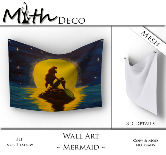 Myth - Wall Art - Mermaid