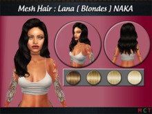Mesh Hair: Lana. [ BLONDES ] NAKA