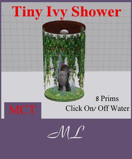 Pawsome Tiny Ivy Shower - tagTiny