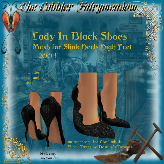 *CF* Lady In Black Shoes