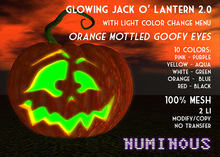 NUMINOUS - Jack O'Lantern - Orange Mottled Goofy (Box) (M/C/NT)