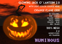 NUMINOUS - Jack O'Lantern - Orange Flame Grin (Box) (M/C/NT)