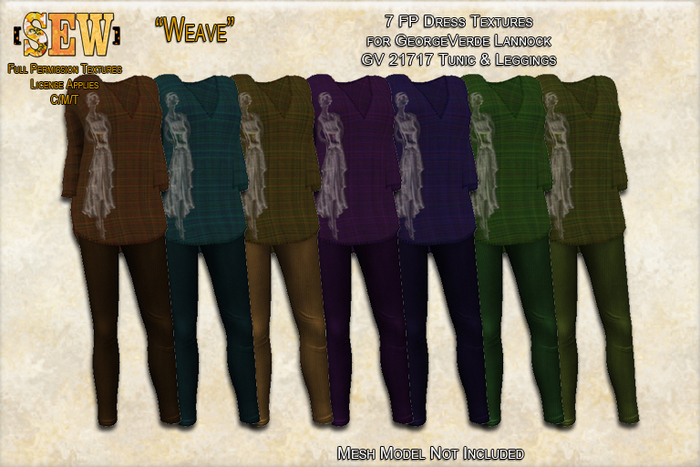 [SEW] FP Tex GV 21717 Tunic & Leggings Weave