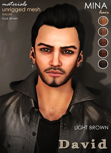 MINA - David - Light brown