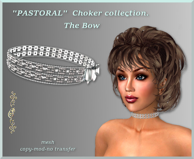 "PASTORAL" Choker collection, THE BOW