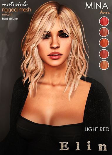 MINA - Elin - Light red