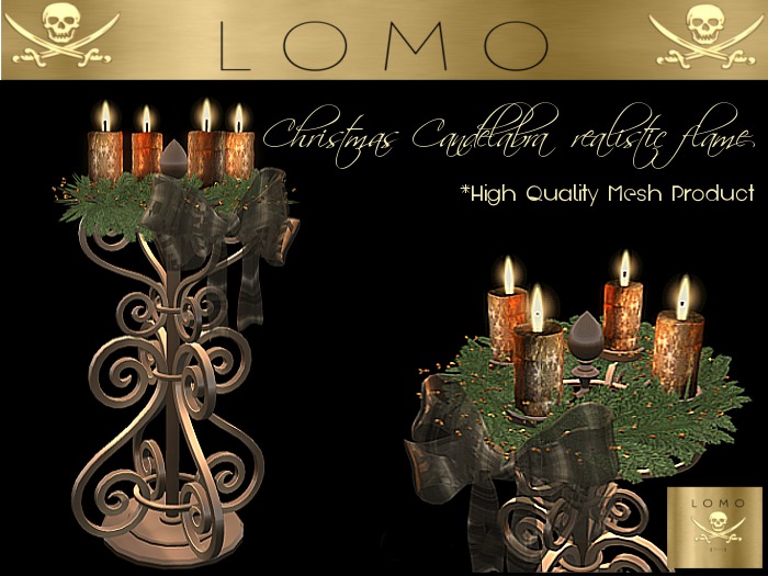 [ IBAN ] MESH CANDLESTICK PLATIN STAR 1