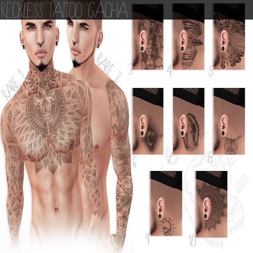 .Reckless. - Tattoo Gacha Common 6
