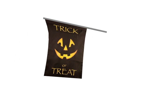Halloween Flag (Touch for Menu)