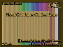 Floral Gilt Chiffon Pleats Fabric Solids Seamless Textures Materials Ready Full Perms 1024x1024