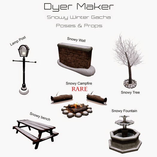 Dyer Maker - Snowy Campfire Rare