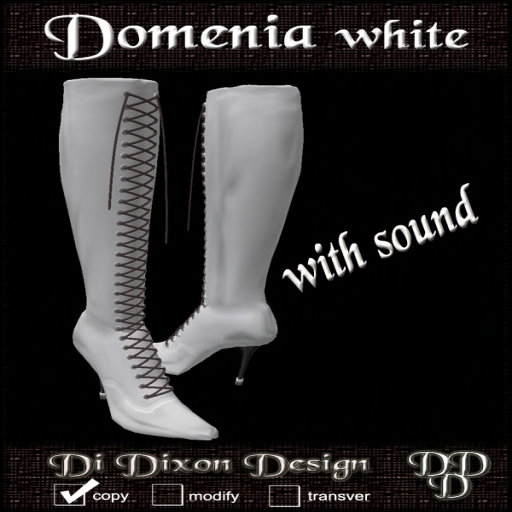 Domenia Boots White.....