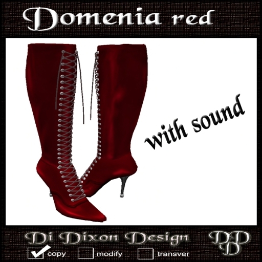 Domenia Boots Red.....