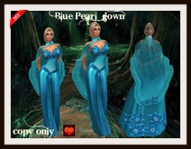 Blue Pearl gown