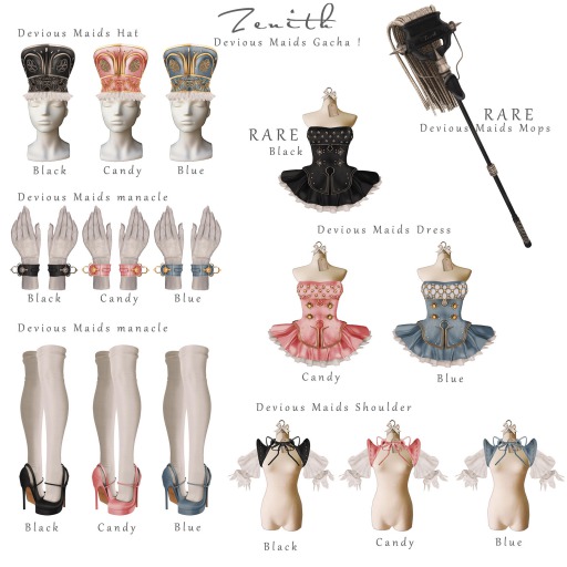 =Zenith=Devious Maids Hat (Blue)