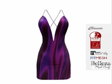 Serenity Dress Dark Purple