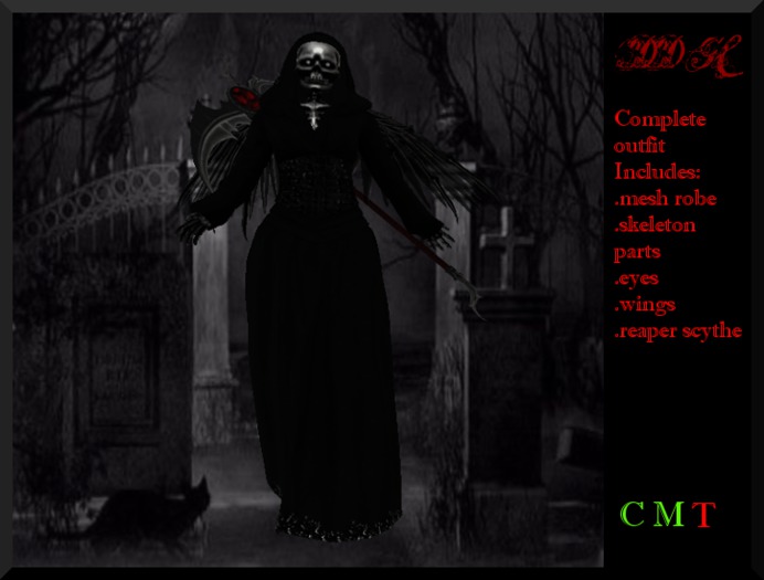 Soul Reaper- Full Mesh costume