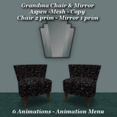 Grandma Chair & Mirror Aspen