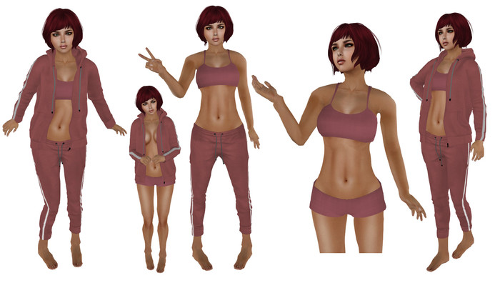 Cady's Upgraded Tracksuit - Pink