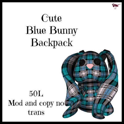 Blue Bunny Pack box