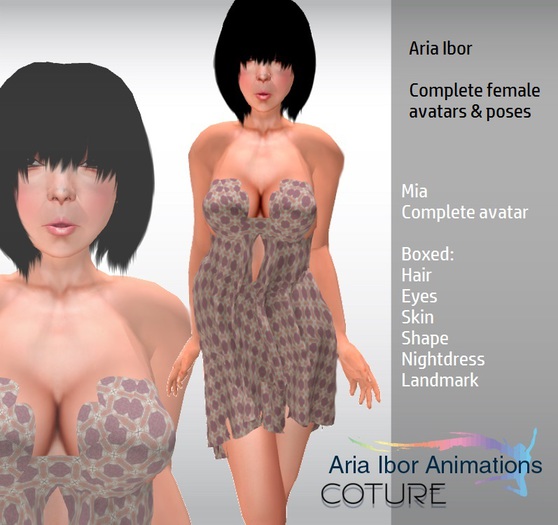 Mia - Complete avatar