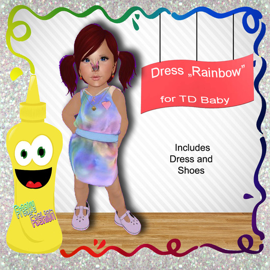 *FF* Dress Rainbow 