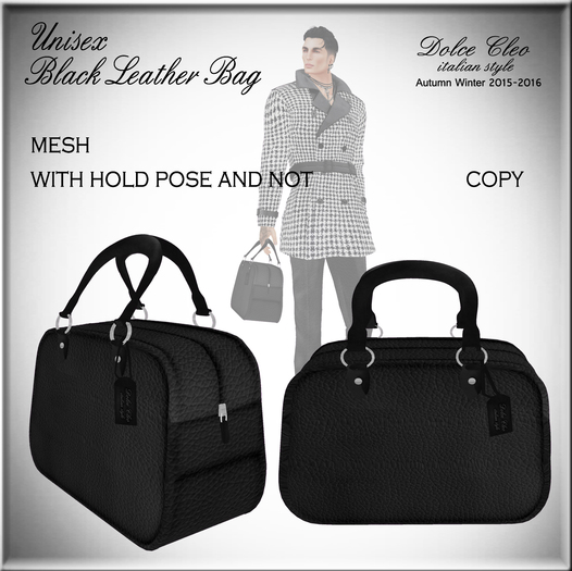 UNISEX TRAVEL LEATHER BAG