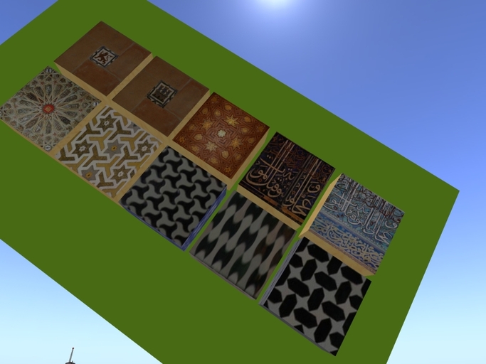 Islamic / Moorish Textures Mosaic Tiles No. 3