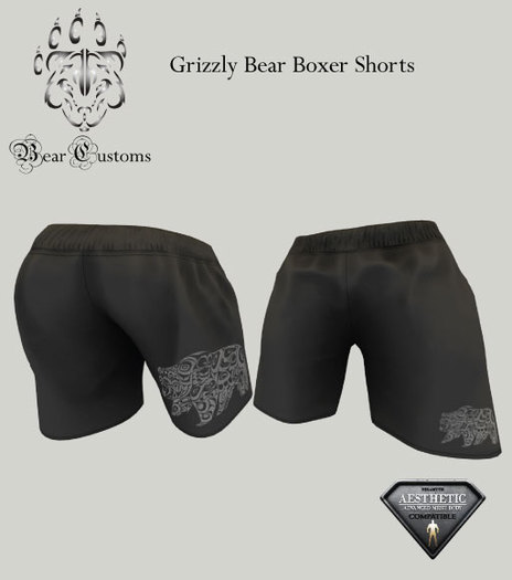 Grizzly Bear Boxer Short