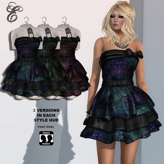E Eleanor Dress 2 w Texture Change HUD