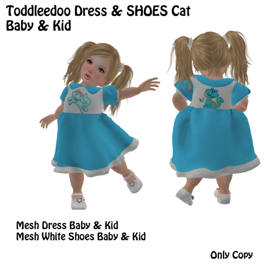 Toddleedoo Dress Cat