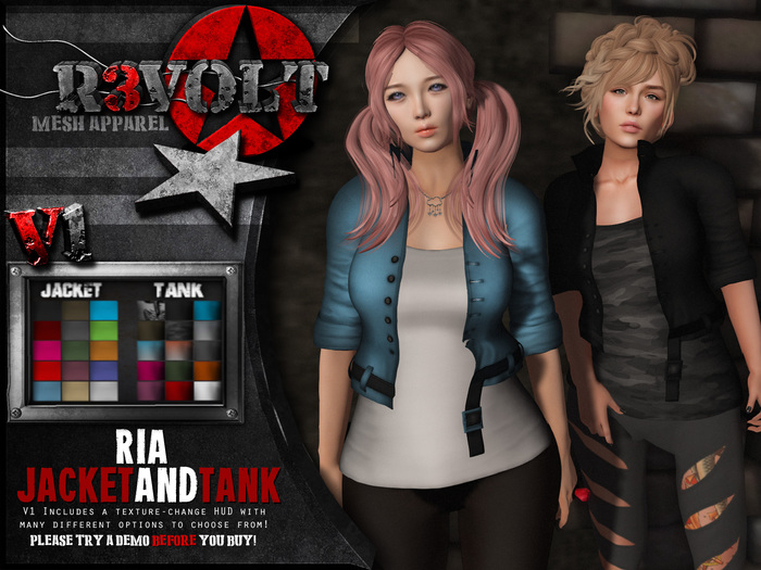 [R3] - Ria Jacket & Tank DEMO [V1]