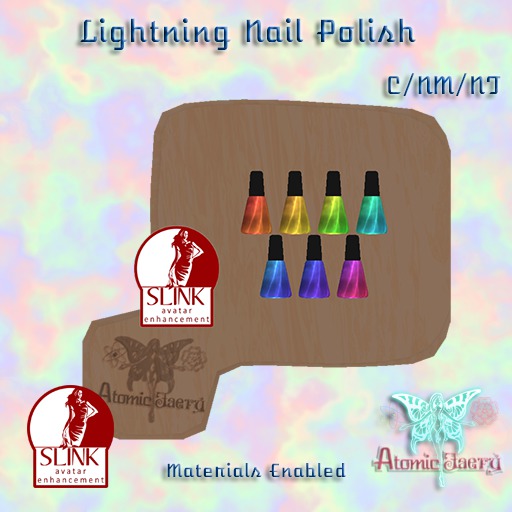 *Atomic Faery* Lightning Nails 