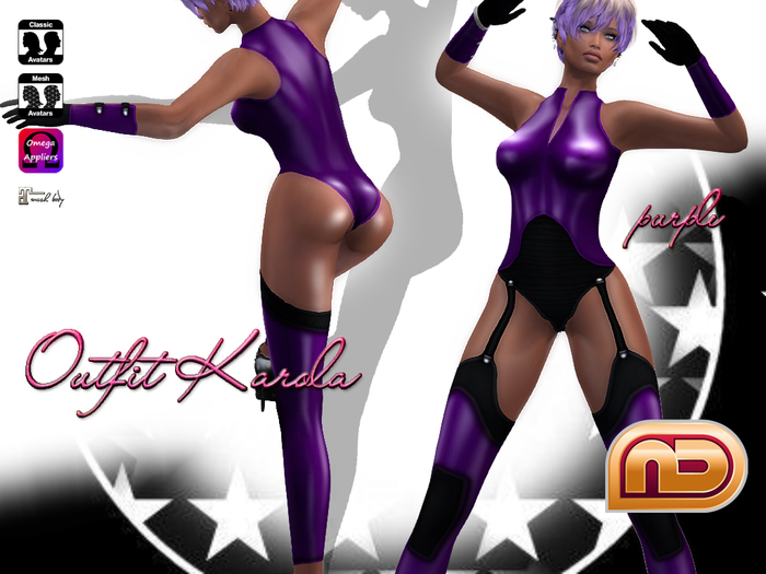 [NetLife Design] Outfit Karola purple + Appliers