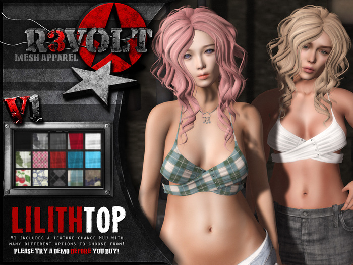 [R3] - Lilith Top [V2] DEMO