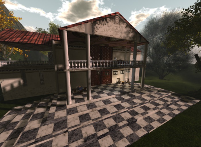 Roman Villa Rezz Box 157 LI